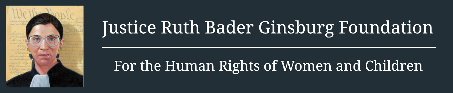 Seal of Ruth Bader Ginsburg Foudation