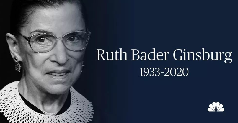 Justice Ruth Bader Ginsburg, 1933-2020 Jutice Ruth Bader Ginsburg, 1933-2020
